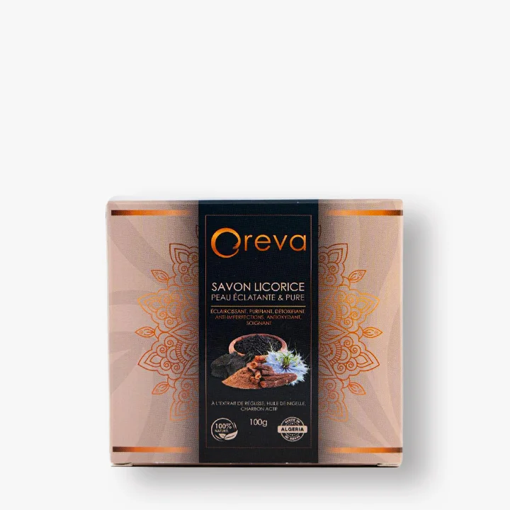 Savon licorice reglisse oreva produit uai