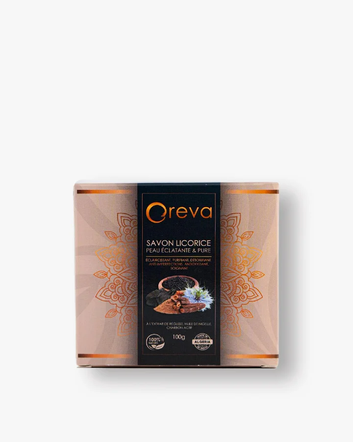 Savon licorice reglisse oreva produit