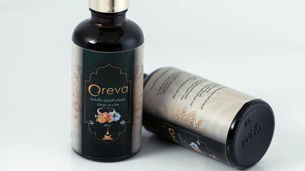 serum soin oreva hydratant visuel description